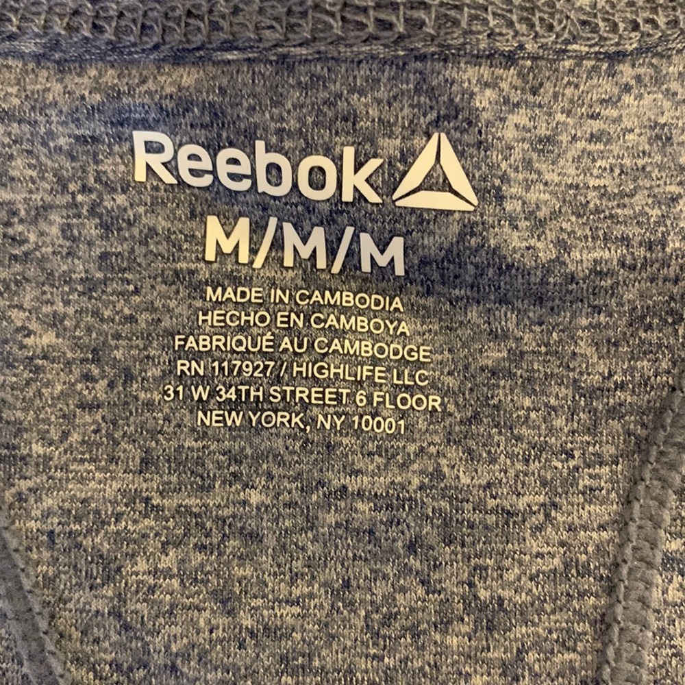 NWT Reebok Slim Fit Racerback Tank Top-M - Picture 6 of 7